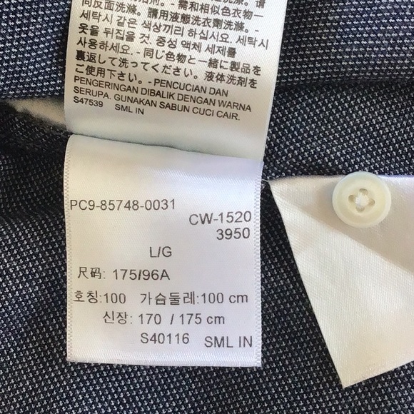 Levi’s Classic Men’s Button Up Indigo Shirt - Picture 5 of 9